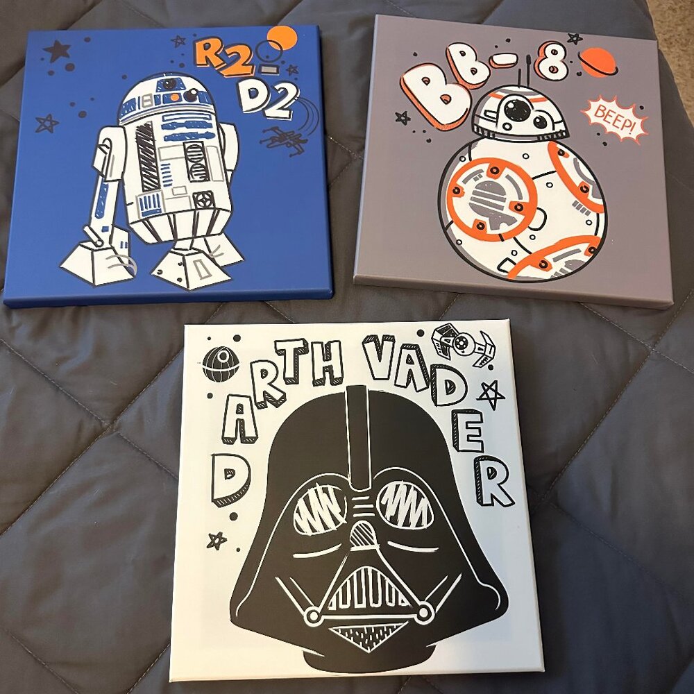 Star Wars Canvas Art Bundle